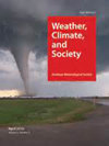 Weather Climate and Society雜志封面